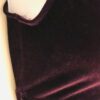 GK ELITE JAZZ DANCE CHEER ADULT X-LARGE EGGPLANT VELVET TANK CROP TOP Sz AXL NWT - Image 2