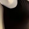 GK DANCE TOP ADULT X-SMALL BLACK MICROFIBER TANK CHEER JAZZ GYMNASTICS SZ XS NWT - Image 4