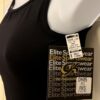 GK DANCE TOP ADULT X-SMALL BLACK MICROFIBER TANK CHEER JAZZ GYMNASTICS SZ XS NWT - Image 6