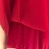 GK ICE FIGURE SKATE PINK VELVET ADULT SMALL ASYM MESH INSERTS SLVLS DRESS Sz AS - Image 5