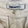 DKNYC Women's Size 6 White Cotton Mid-Rise 4-Pockets Casual Zip Ankle Pants - Image 5