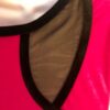 GK ICE FIGURE SKATE PINK VELVET ADULT SMALL ASYM MESH INSERTS SLVLS DRESS Sz AS - Image 10