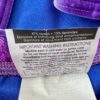 GK JAZZ DANCE CHEER ADULT X-SMALL FUCHSIA HOLOGRAM PURPLE VELV TANK CROP TOP AXS - Image 10