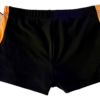 GK CHEER ADULT X-SMALL MICRO MINI BLACK NYLON/SPANDEX GOLD GYM DANCE SHORTS XS - Image 5
