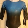 GK ELITE ROYAL HORIZON CHILD LARGE 3/4 SLEEVE GYMNASTIC DANCE COMP LEOTARD SZCL