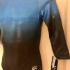 GK ELITE ROYAL HORIZON CHILD LARGE 3/4 SLEEVE GYMNASTIC DANCE COMP LEOTARD SZCL - Image 3