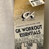 GK FUN TANK PJ TOP GIRLS MEDIUM â€˜DANCE GIRLâ€™ WHITE COTTON RIBBED BLACK TRIM SZ M - Image 5
