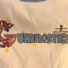 GK 'GYMNASTICS' CHILD SMALL GRAPHIC COTTON WHITE T-SHIRT BLUE CAP SLVS SZ S NWT! - Image 2
