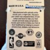 CHEER! UNISEX ADULT 9-11 WARM COMFY SOCKS WHITE W/ GOLD CHEER MEGAPHONE GRAPHICS - Image 3