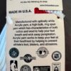 CHEER! UNISEX ADULT 9-11 WARM COMFY SOCKS WHITE W/RED 'CHEER' MEGAPHONE GRAPHICS - Image 3