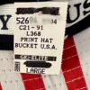 STARS & STRIPES BUCKET HAT â€œUSA ALL THE WAYâ€ GRAPHIC GYMNASTICS EMBROIDERED Sz L - Image 4