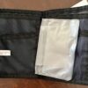 GK BLACK CHEER WALLET SILVER GRAPHICS NYLON CHANGE POCKET PHOTO SLEEVES NWT! - Image 2