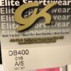 GK ELITE DANCE SPORTS TOP ADULT SMALL BLACK SYLKTECH V-BACK AS NWT! - Image 3