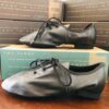 LEOâ€™S JAZZ BLACK LEATH CHILD 12.5M ECONO SPLIT SOLE LACE UP DANCE SHOES CH 12.5