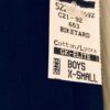 GK BOYS BIKETARD CHILD X-SMALL BASIC NAVY COTTON GYMNASTICS DANCE TANK CXS NWT! - Image 4