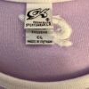 GK SPORTS TOP CHILD LARGE LAVENDER COTTON WHITE TRIM CREW NECK CAP SLVS SZ S NWT - Image 2
