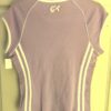 GK SPORTS TOP CHILD LARGE LAVENDER COTTON WHITE TRIM CREW NECK CAP SLVS SZ S NWT - Image 4