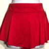 GK ELITE ICE SKATE ADULT SMALL RED MICROFIBER PULL-ON SLIMLINE SKIRT Sz AS NWT!