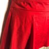 GK ELITE ICE SKATE ADULT SMALL RED MICROFIBER PULL-ON SLIMLINE SKIRT Sz AS NWT! - Image 2