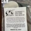 NWT! GK ELITE SPORTSWEAR HAND GRIPS WITH STRAPS #GK32 BLACK SIZE XL - Image 3