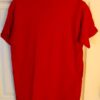 DURABLE CHILD LARGE BLANK SSLV RED COTTON CREW T-SHIRT SZ L (14-16) - Image 3