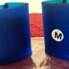 NWT GK Elite Sportswear Style #GK49 Neoprene Wristbands 3.5â€ Blue Size M - Image 2