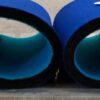 NWT GK Elite Sportswear Style #GK49 Neoprene Wristbands 3.5â€ Blue Size M - Image 3