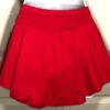 GK ELITE ICE SKATE ADULT SMALL RED MICROFIBER PULL-ON SLIMLINE SKIRT Sz AS NWT! - Image 4