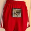 GK "GYMNAST" COTTON BOXER SHORTS SIZE ADULT X-SMALL RED GYMNAST PRINT STRIPES XS - Image 2