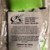 NWT! GK ELITE SPORTSWEAR HAND GRIPS WITH STRAPS #GK32 LIME SIZE M - Image 2