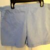 GK DRAWSTRING COTTON SHORTS GIRLS MEDIUM SOLID LGT BLUE LOUNGE CASUAL SZ M NWT! - Image 3