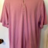 GREG NORMAN GOLF POLO SSLV MENS X-LARGE SOLID PINK COTTON SHIRT XL-TALL PREOWNED