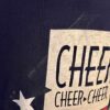 GK CHEER GRAPHICS GIRLS JUNIOR SMALL PULLOVER NAVY COTTON SNUG HOODIE JR S (5-7) - Image 2
