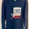 GK CHEER GRAPHICS GIRLS JUNIOR SMALL PULLOVER NAVY COTTON SNUG HOODIE JR S (5-7) - Image 4