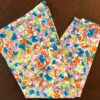 GK ICE SKATE LADIES SMALL MATTE TRICOT FLORAL PRINT ATHLETIC CAPRI TIGHTS Sz AS
