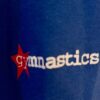 GK â€œGYMNASTICSâ€ GRAPHIC COTTON BOXER SHORTS GIRLS MEDIUM BLUE LOUNGE CASUAL SZ M - Image 3