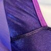 GK PURPLE MYSTIQUE ADULT SMALL LgSLV PURPLE MESH GYMNAST DANCE LEOTARD AS - Image 2