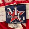 GK CHEER COTTON BOXER SHORTS SIZE ADULT X-SMALL RED CHEER PRINT  STRIPES AXS NWT - Image 4