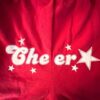 GK CHEER COTTON BOXER SHORTS SIZE ADULT X-SMALL RED CHEER PRINT  STRIPES AXS NWT - Image 5