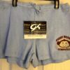 GK DRAWSTRING SHORTS GIRLS SMALL BLUE COTTON "FUNKY MONKEY" GRAPHIC CASUAL SZ S - Image 5