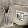ANN TAYLOR LADIES SIZE 6 BEIGE RIBBED LINEN/COT/RAY LINED PENCIL SHORT SKIRT Sz6 - Image 4