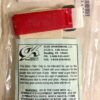 NWT! GK ELITE SPORTSWEAR HAND GRIPS WITH STRAPS #GK32 RED SIZE XL - Image 2