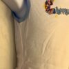 GK 'CHEERLEADING' GRAPIC GIRLS SMALL RAGLAN CAP SLV WHITE BLUE COTTON TOP SZ S - Image 2