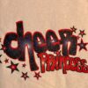 "CHEER PRINCESS" GLITTER GRAPHIC GIRLS SMALL WHITE COTTON TANK BEACH COVER UP  S - Image 2