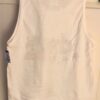 "CHEER PRINCESS" GLITTER GRAPHIC GIRLS SMALL WHITE COTTON TANK BEACH COVER UP  S - Image 4