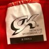 GK RED WORKOUT SHORTS ADULT X-SMALL NYLON/SPANDEX DANCE CHEER GYMNASTICS Sz AXS - Image 7