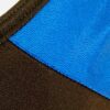 ADIDAS TANK ADULT SMALL GYMNASTICS DANCE GK LEOTARD BLACK BLUE FOIL STAR AS NWT! - Image 4