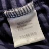 Heartstring Ladies Size Large LgSLV Navy/Purple Solid/Stripe  Top Cotton SZ L - Image 8