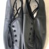 LEOâ€™S JAZZ BLACK ADULT 7.5 MEDIUM SPLIT SOLE LACE UP DANCE SHOES Sz 7.5 AD NIB - Image 2