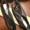 LEOâ€™S JAZZ BLACK ADULT 7.5 MEDIUM SPLIT SOLE LACE UP DANCE SHOES Sz 7.5 AD NIB - Image 4